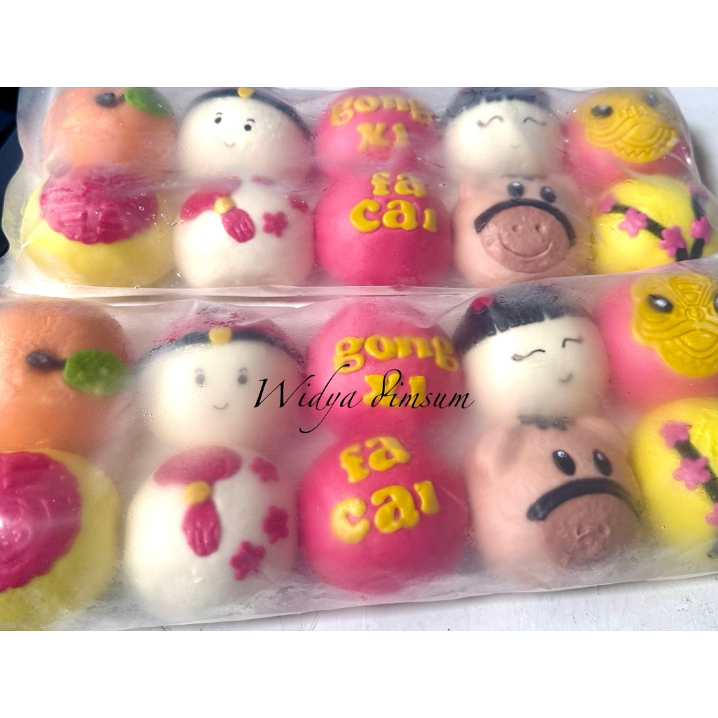 Bakpao Karakter Special Imlek Rasa Coklat/Bakpao Shio Kuda tahun 2026