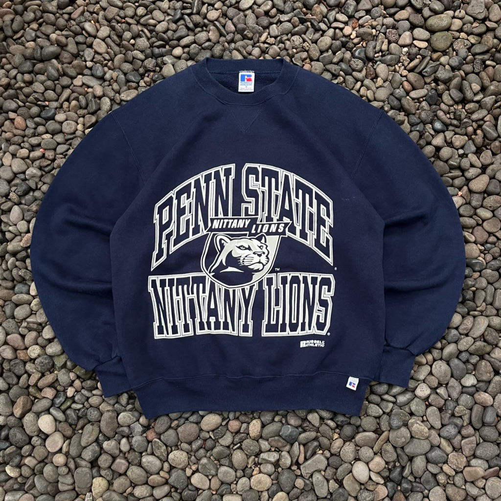 JACKET / CREWNECK PENNSTATE RUSSELL ATHLETIC VTG USA 90s