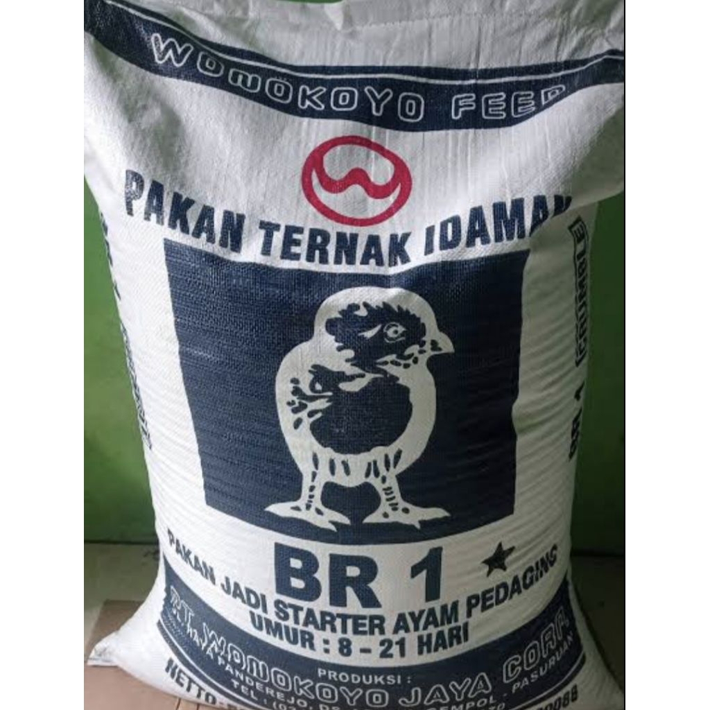 Pakan ternak ayam pedaging starter br 1