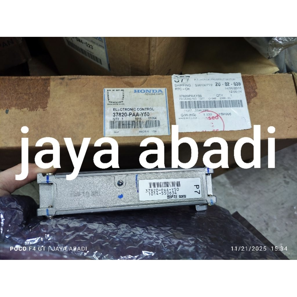 ECU honda accord vtil matic 1999-2003 ORIGINAL NEW