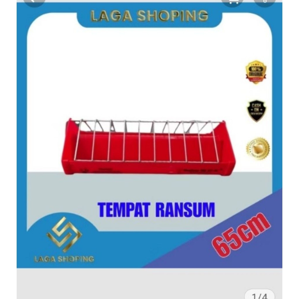 Tempat Pakan Unggas (Ayam Doc / Burung)