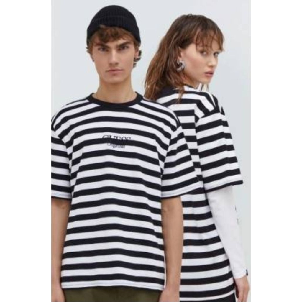 [SALE] Guess Unisex - Simple Stripe Tee
