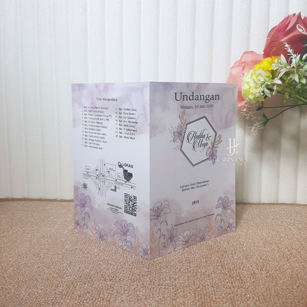 ERBA 2515 - Undangan Pernikahan / Undangan Khitan