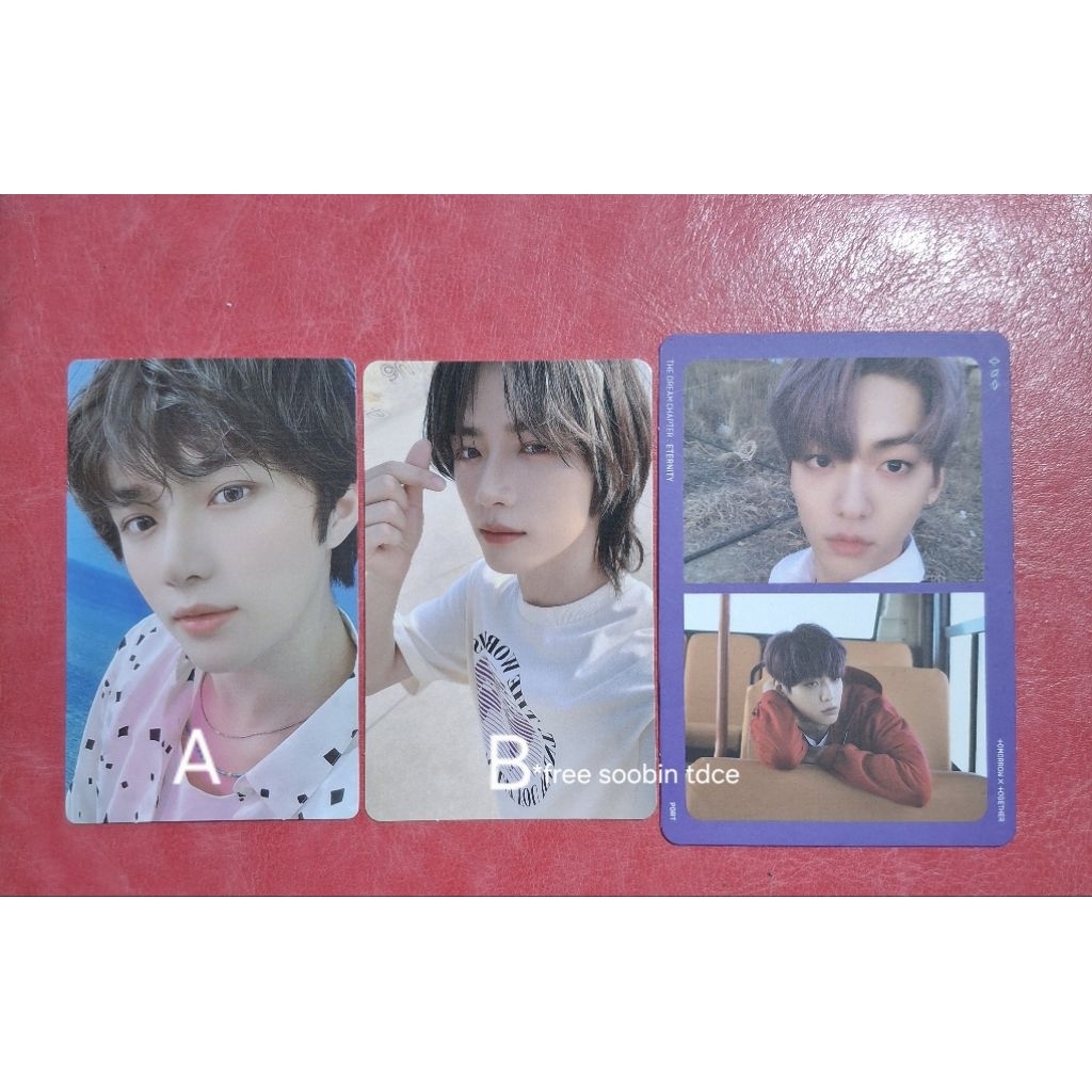 TXT TOMORROW X TOGETHER OFFICIAL PHOTOCARD BEOMGYU HUENING KAI SOOBIN