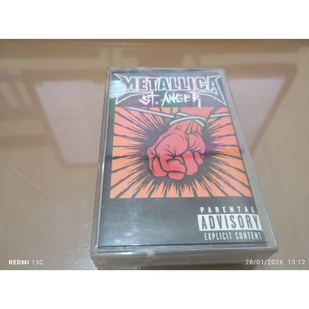 Kaset Pita Metallica St. Anger
