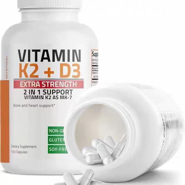 100%Original BRONSON Vitamin K2 D3 Extra Strength