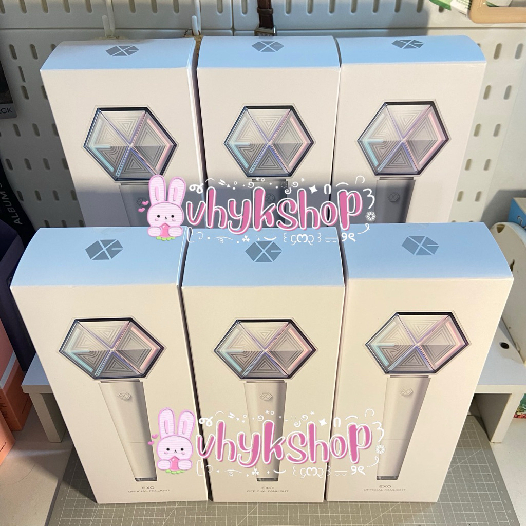 [READY STOCK] OFFICIAL LIGHTSTICK EXO VER.3 + PC SEALED • LS exo versi 3 eribong Fanlight concert