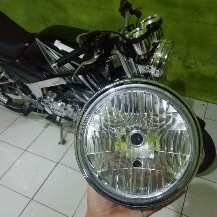 LAMPU DEPAN COPOTAN NINJA SS ORIGINAL (STANLEY)