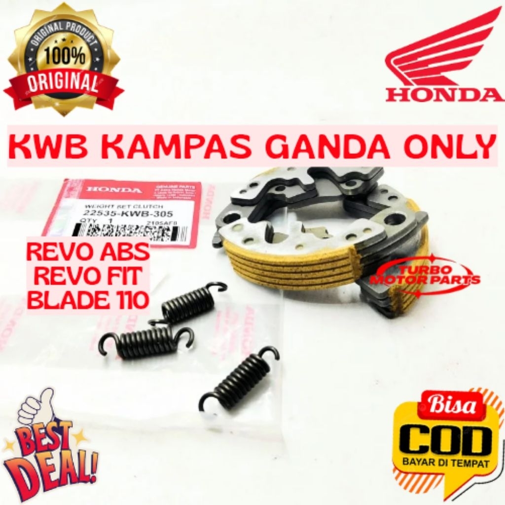 KAMPAS GANDA ONLY ORIGINAL HONDA KODE KWB, KAMPAS GANDA ONLY REVO ABS, KAMPAS GANDA ONLY REVO FIT, K