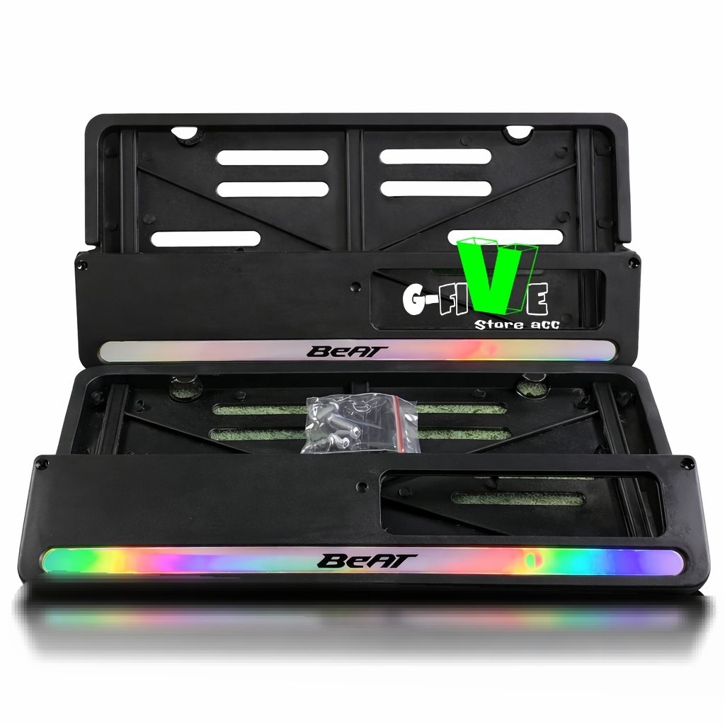 Dudukan Plat Nomor Motor Beat | Frame Plat Nomor Beat | Aksesoris Variasi Motor Honda Beat