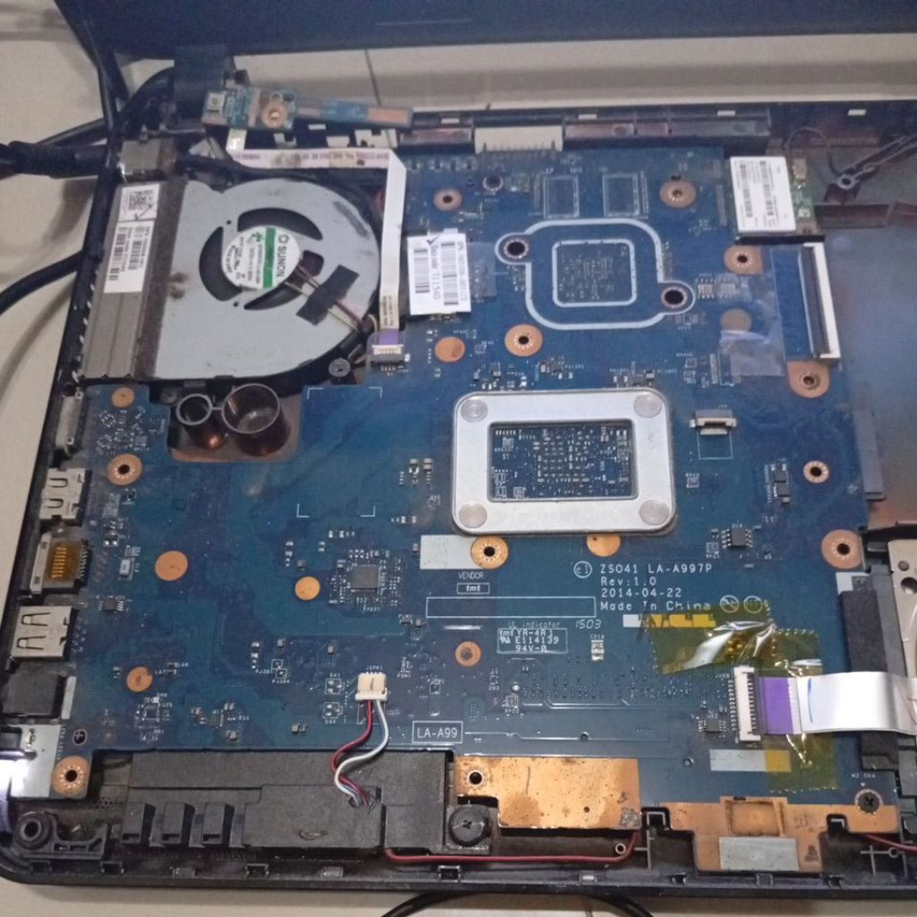 mainboard hp 14-g102au hp 14 g102au zso41 LA-A997P  zs041