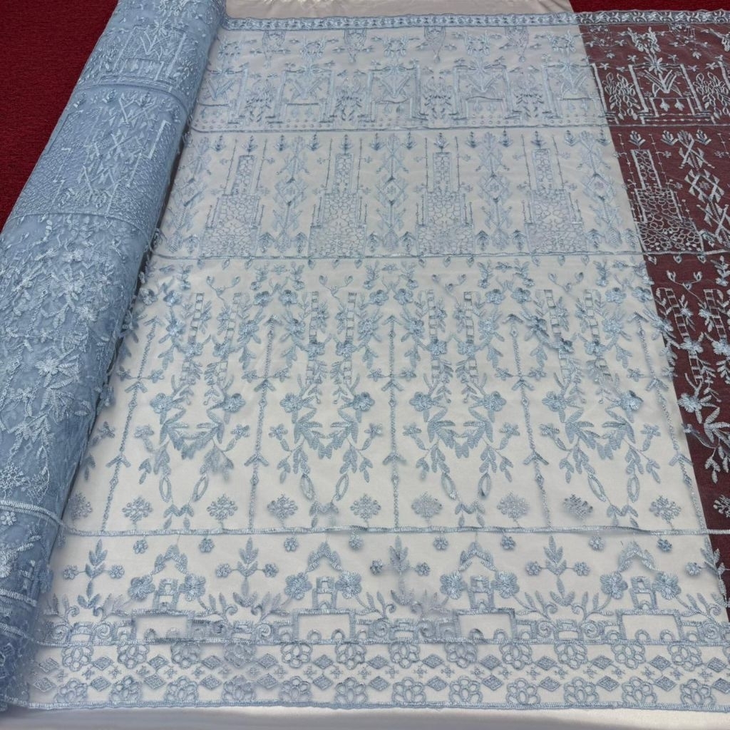 PROMOMURAH[COD] BAHAN KAIN TULLE SAPTO/KAIN TULLE SAPTO MOTIF TERBARU HIGH QUALITY