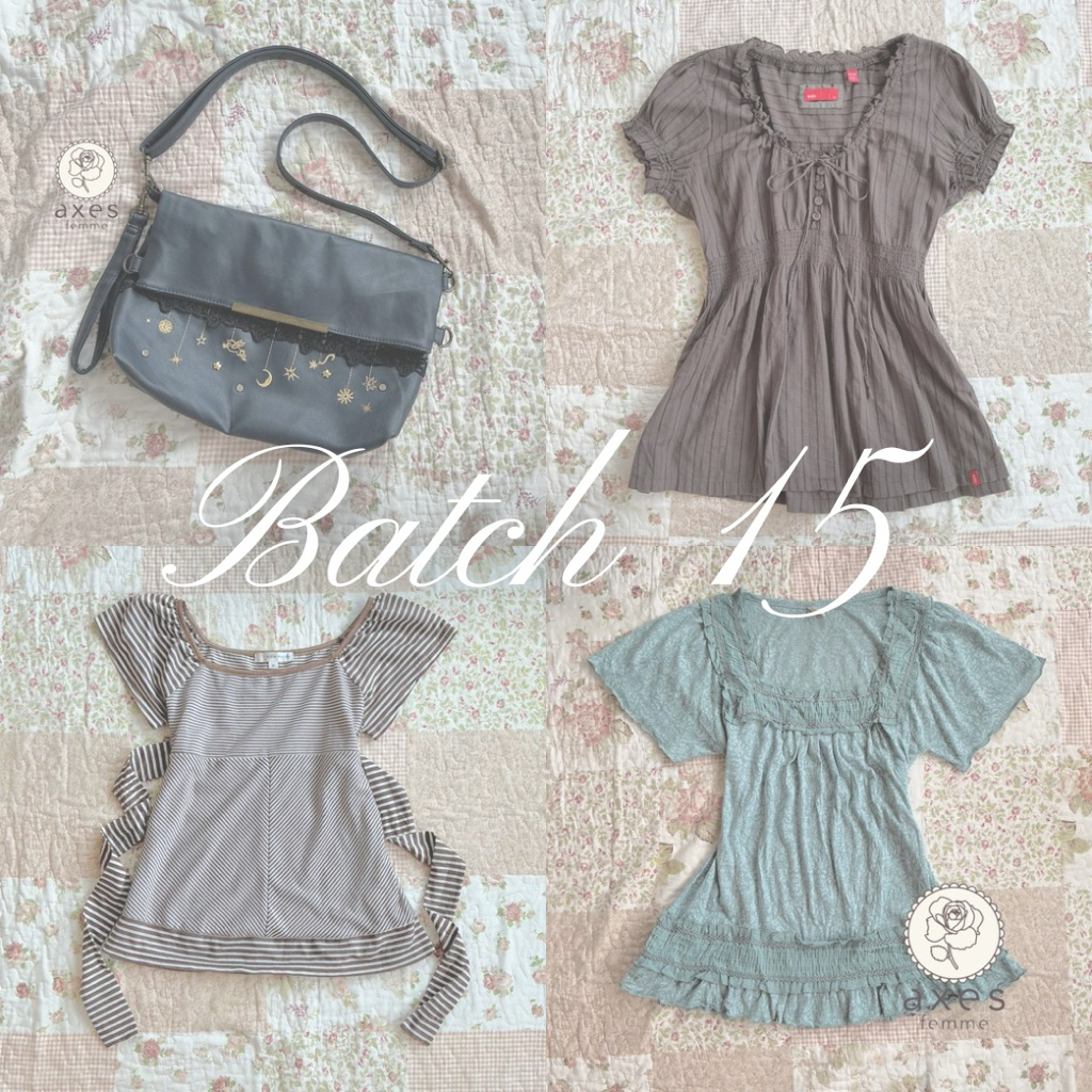 BATCH 15 (PLEASE READ THE DESC BEFORE CHECKOUT) Vintage Coquette Cottagecore Y2K Grunge Gothic Goth 