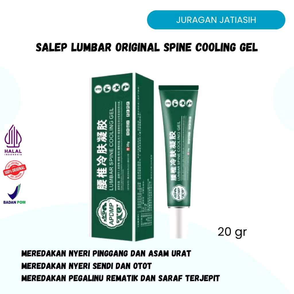 APDMP Salep Lumbar Asli Gel Lumbar Original Lumbar Cold Compress Lumbar Cream Lumbar Spine Cooling G