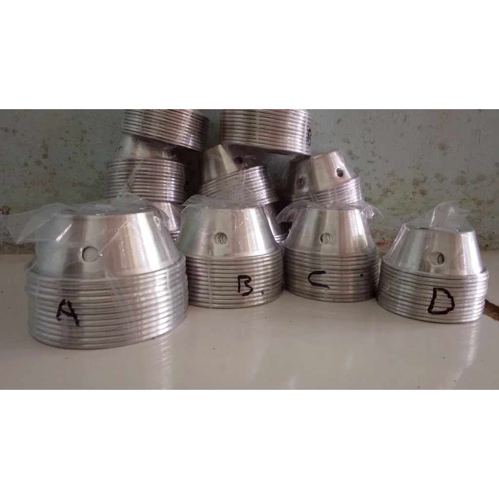 cetakan Bolu kukus pendek/cetakan muffin cake/ cetakan Bolu kukus mekar isi 12pcs