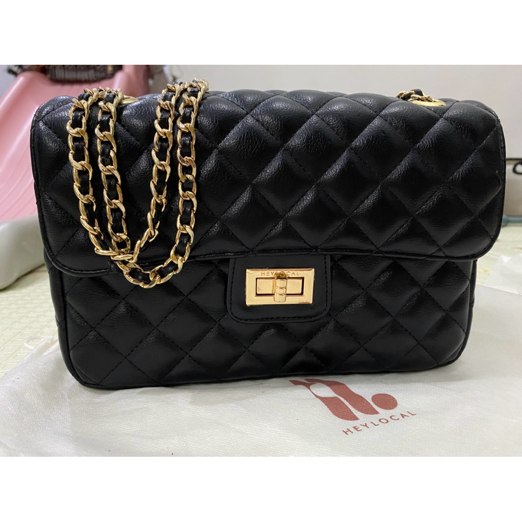 BOSTON CLASSIC MIDI BLACK-HEYLOCAL [Preloved]