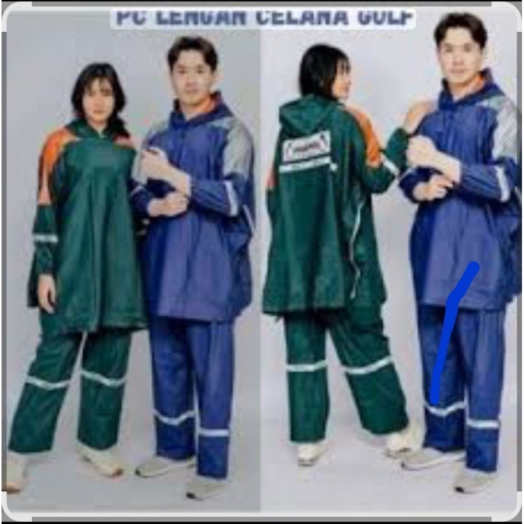JAS HUJAN PENGUIN'S KOMBINASI GOLF