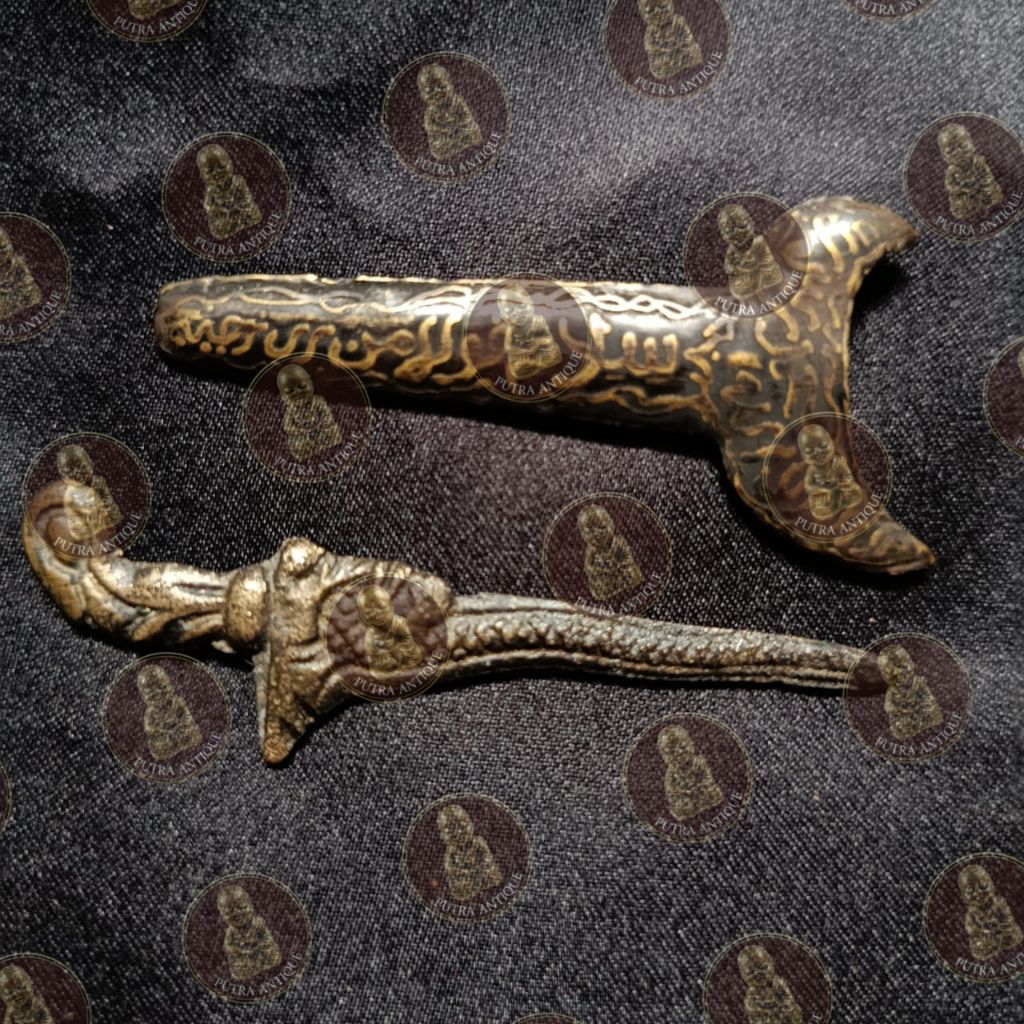 Keris Nogo Sari Sosro Mini - Aksesori Paranormal, Desain Mini Kuningan, Cocok untuk Koleksi atau Kep
