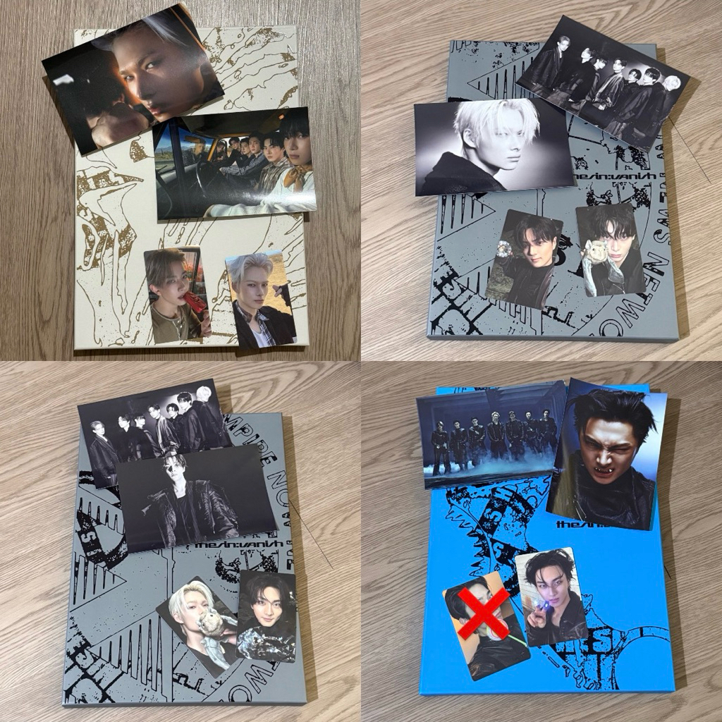 [READY INA] [SIGNED] ENHYPEN - 7th Mini Album [ THE SIN : VANISH ] & Photocard Lucky Draw MUPLANT CU