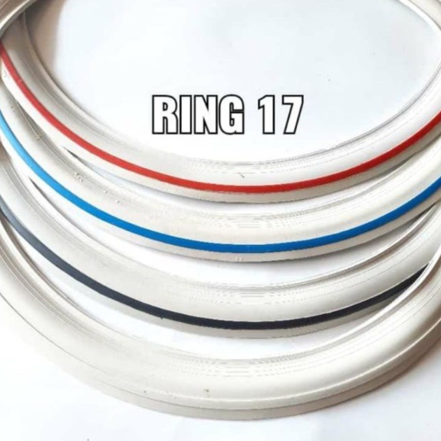 Lis Ban Ring 17 Honda Astrea Grand Star Prima C70 C80 4pcs Depan Belakang Bahan Alloy Kuat dan Tebal