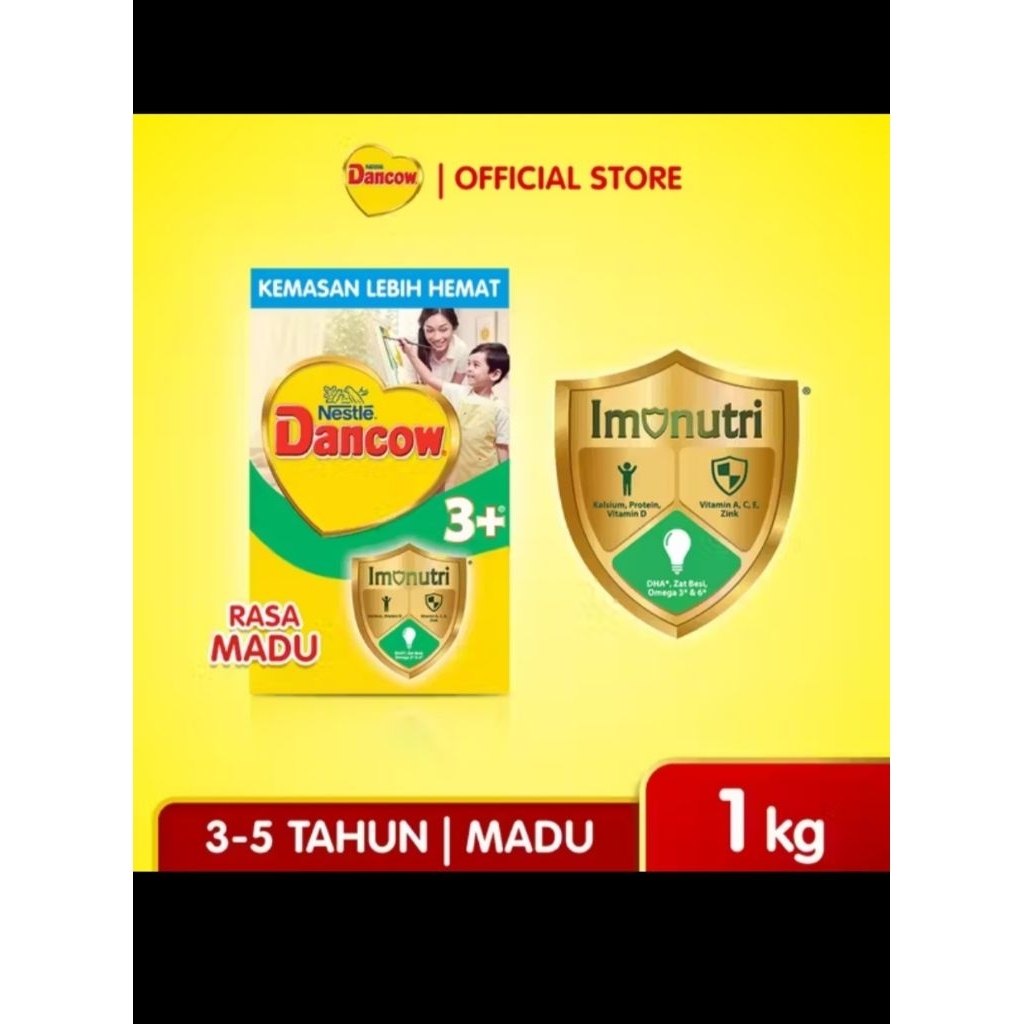 susu dancow 3+ madu 1kg