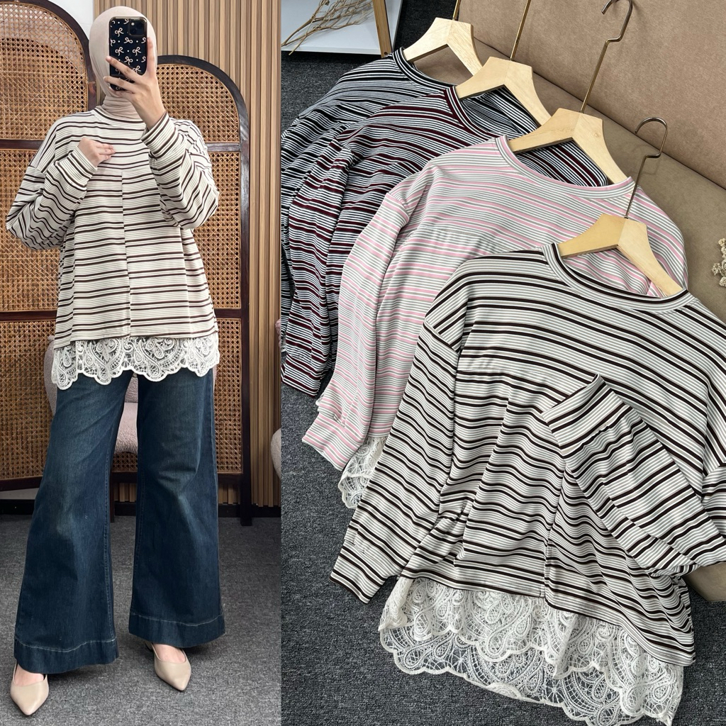 Little butik AINA BLOUSE IMPORT | Atasan wanita