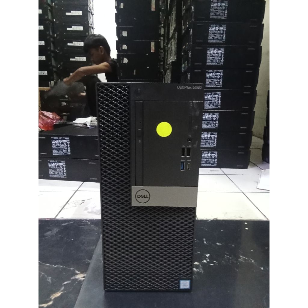 PC Dell OptiPlex 5060 SFF Core i5 Gen 8 kosongan pake processor