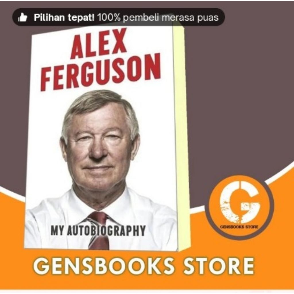 Buku Alex Ferguson: My Autobiography Sir Alex Ferguson
