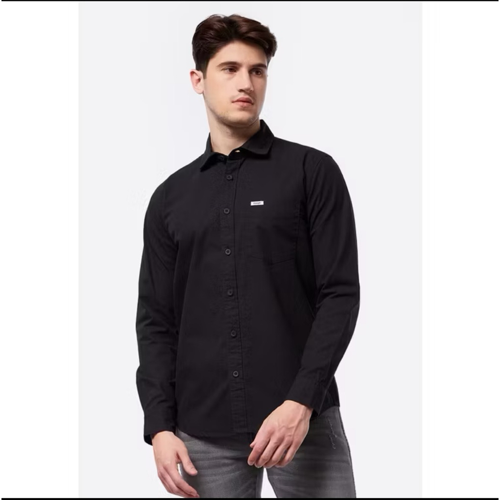 kemeja panjang Wrangler reguler fit Original