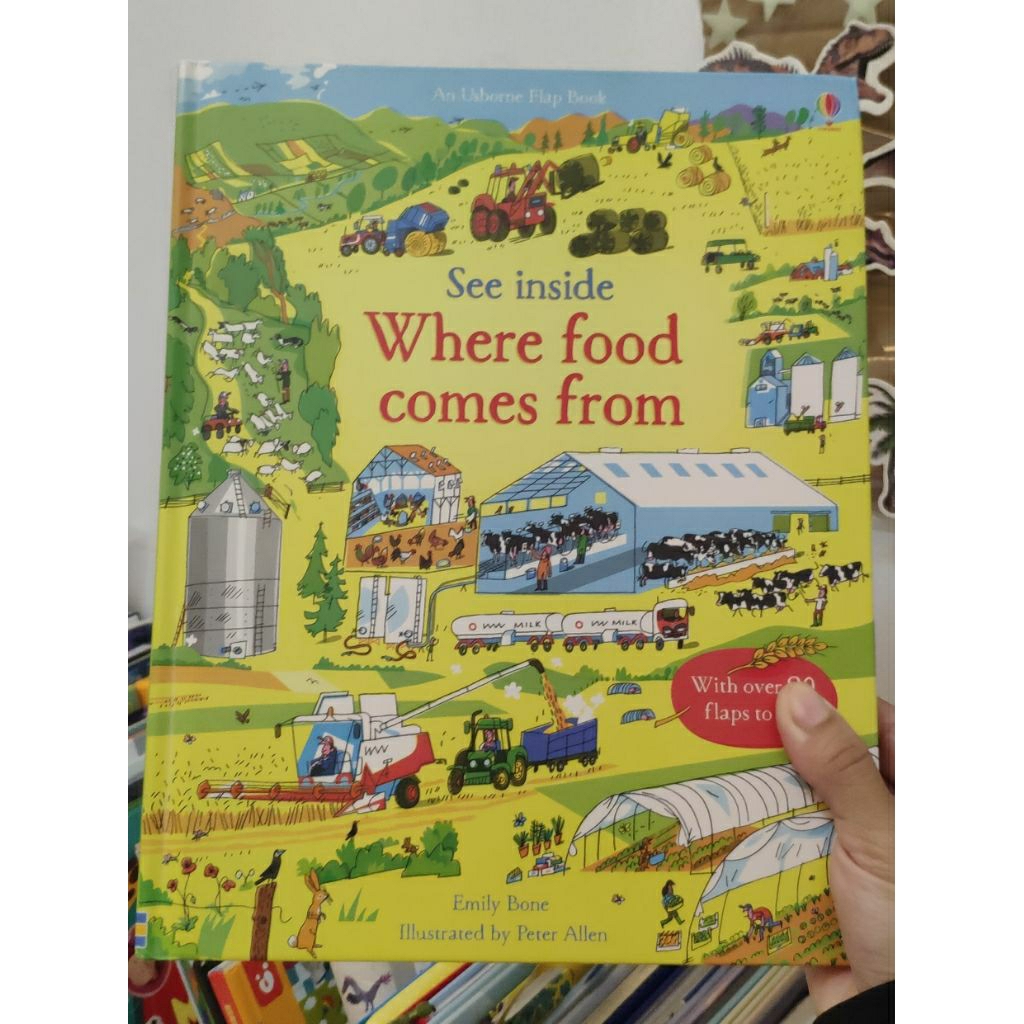 [PRELOVED] Usborne - Where Food Comes From