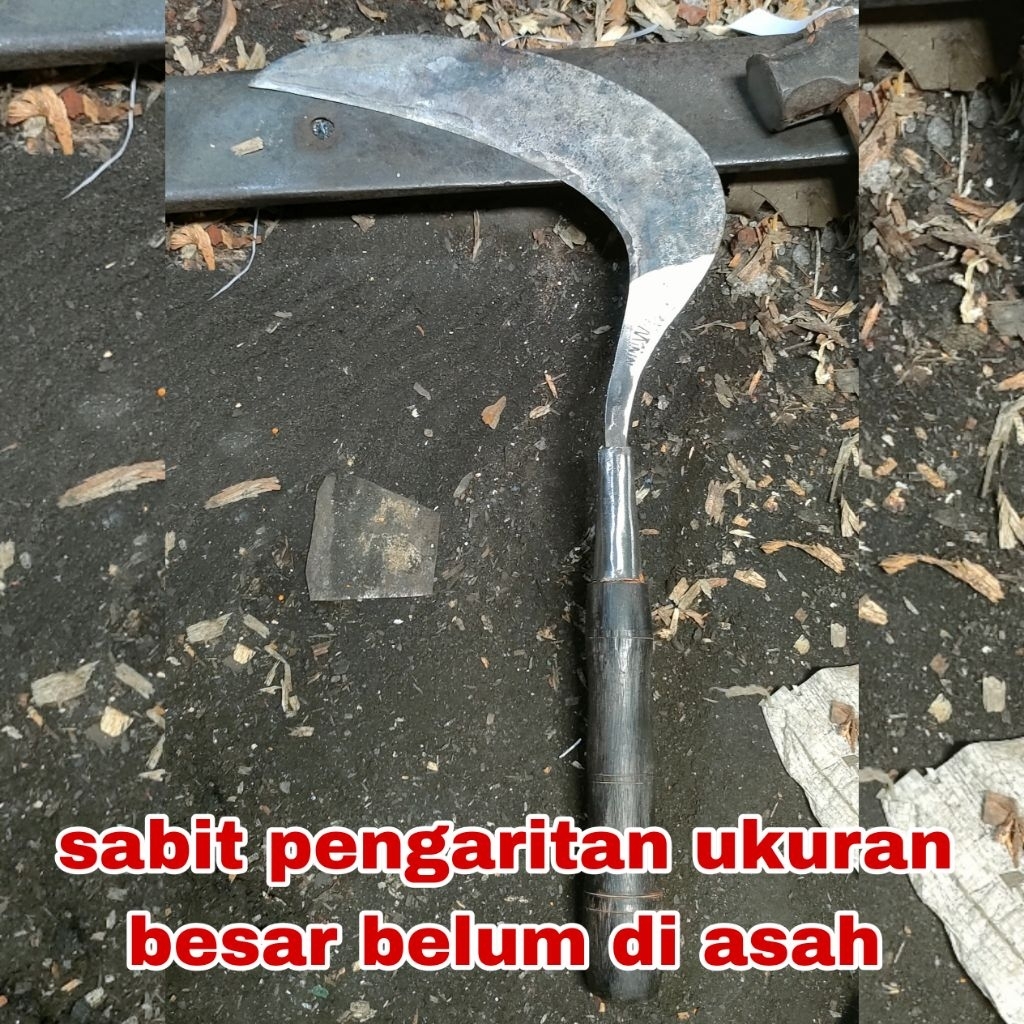 sabit pengaritan ukuran besar baja isian gigi rodagila belum di asah asli cap MININ