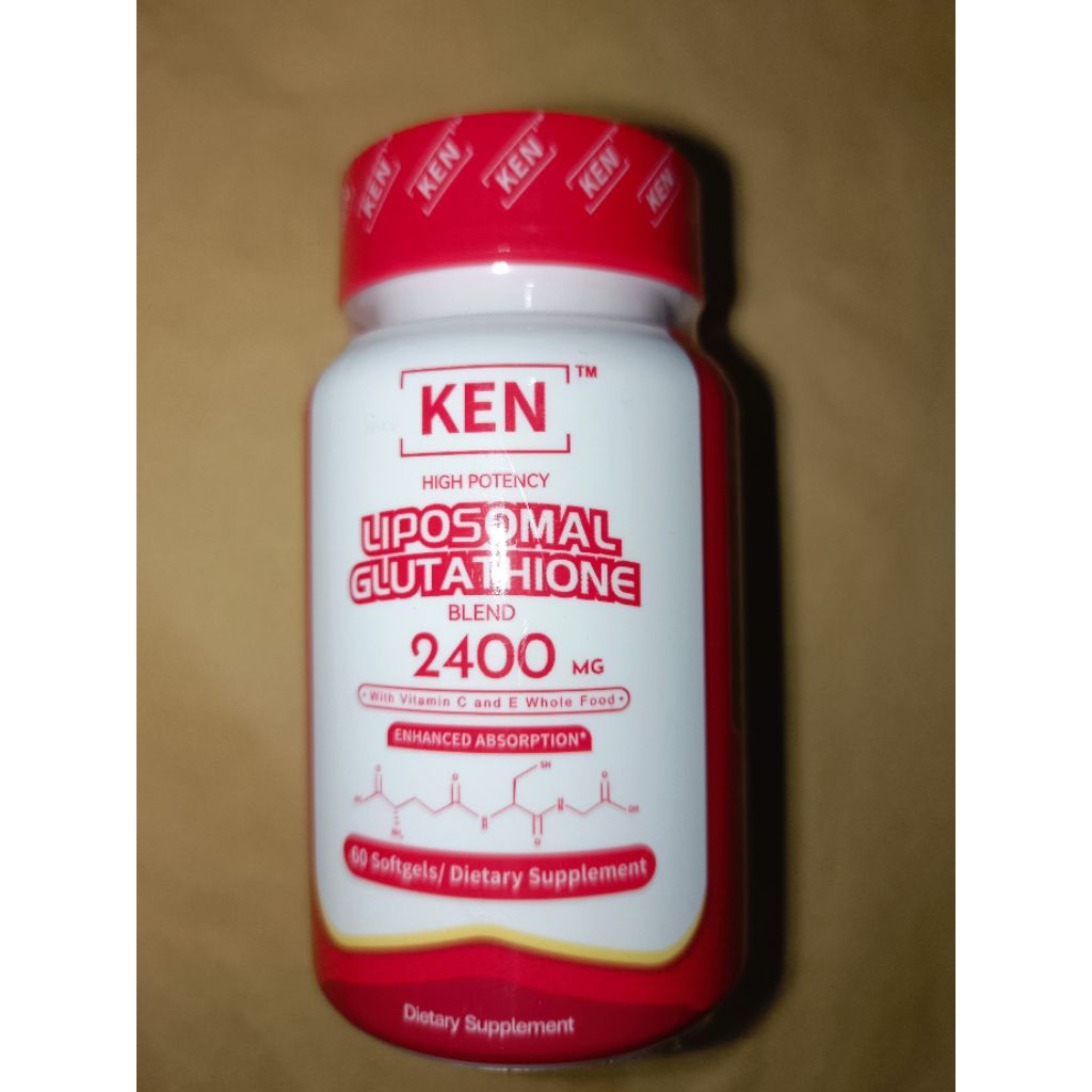 Ken Liposomal Glutathione 2400 mg 60 softgel Original