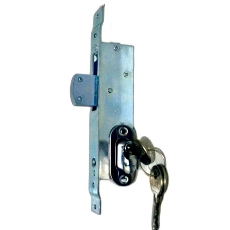 Kunci Pintu Swing Kusen Aluminium profil 3 inchi(kecil)+Cylinder 51mm