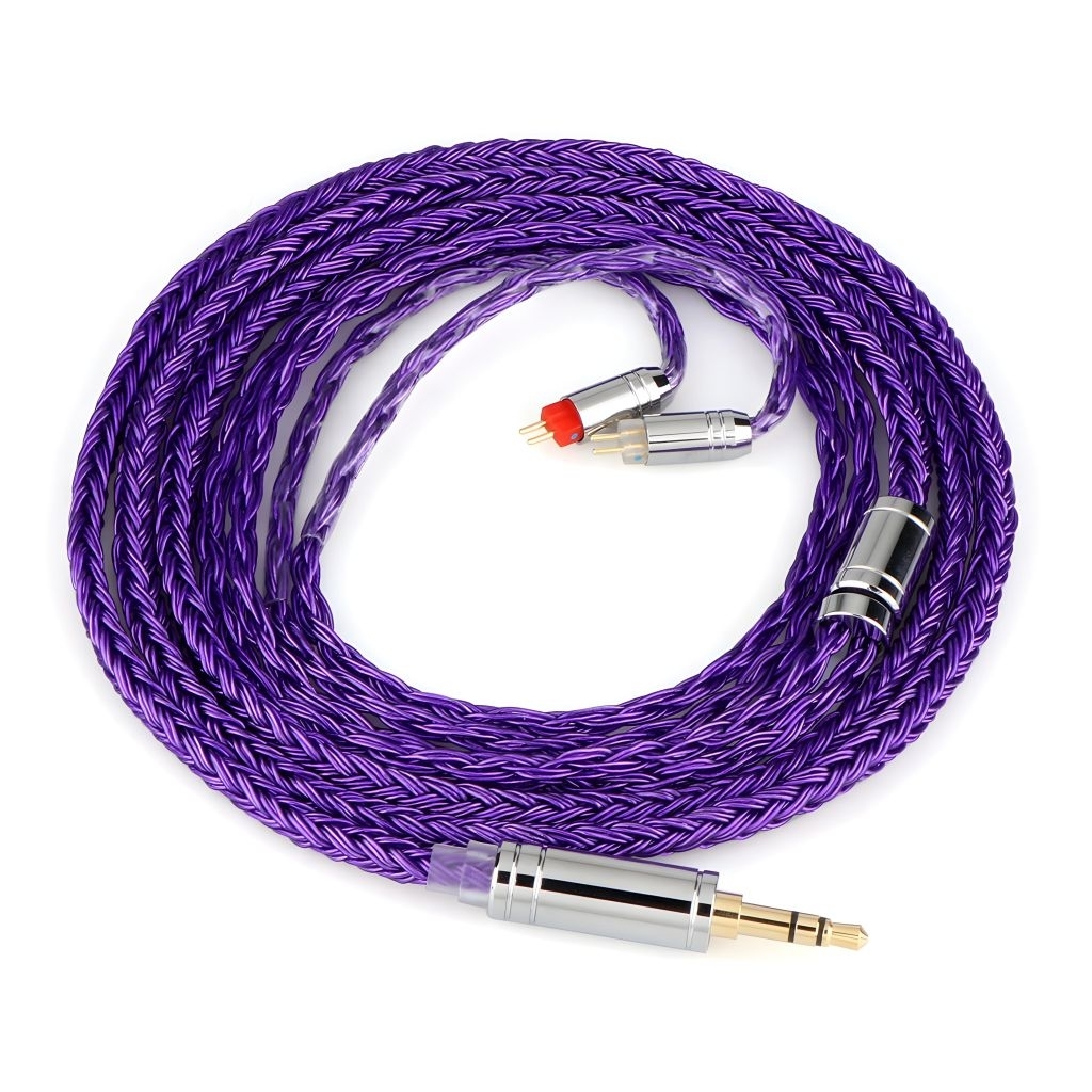 kabel mmcx tripowin zonie 16core upgrade silverplated