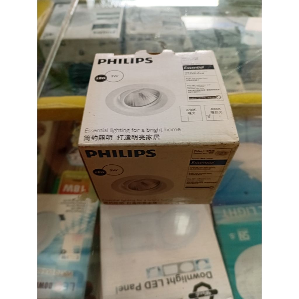 Lampu LED Downlight Spotlight Philips Kyanite 3Wat (59751)