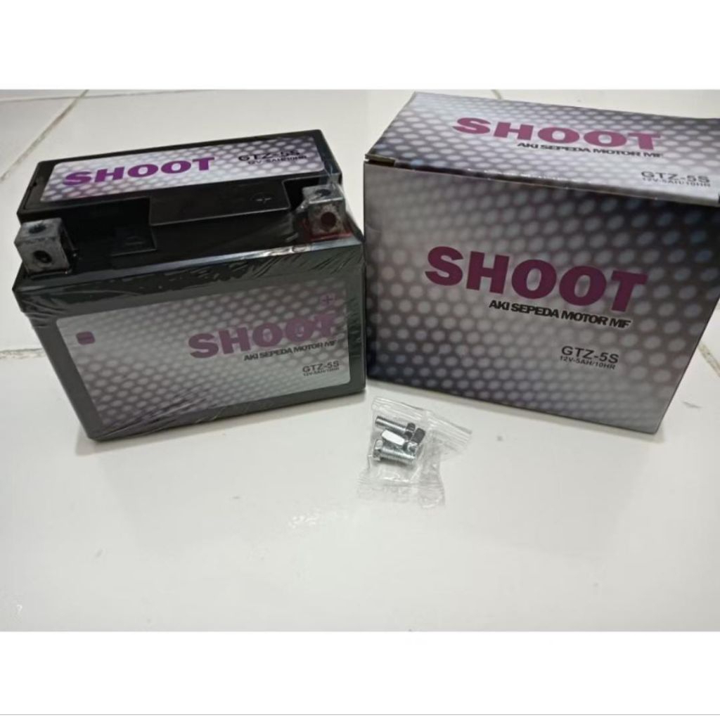 AKI KERING MEREK SHOOT MF PAFECTA GTZ5S 12V 3.5Ah Accu Kering Motor HONDA ALL TYPE BEAT &