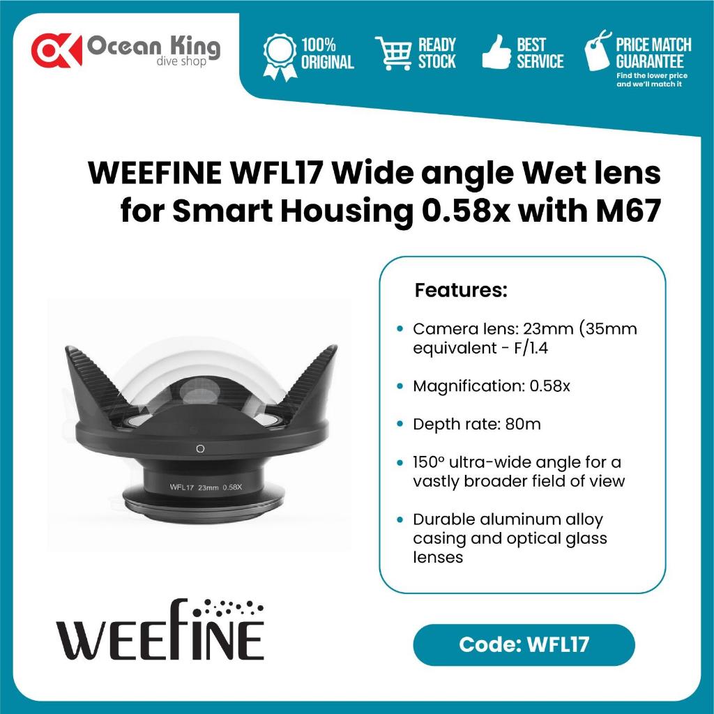Weefine Underwater Ultra-Wide Angle Conversion Lens WFL17