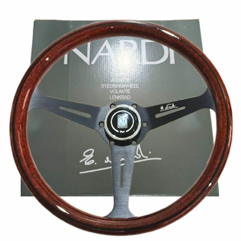 Stir Nardi Motif Kayu 14 Inch Semi Celong - Produk REJECT Pabrik