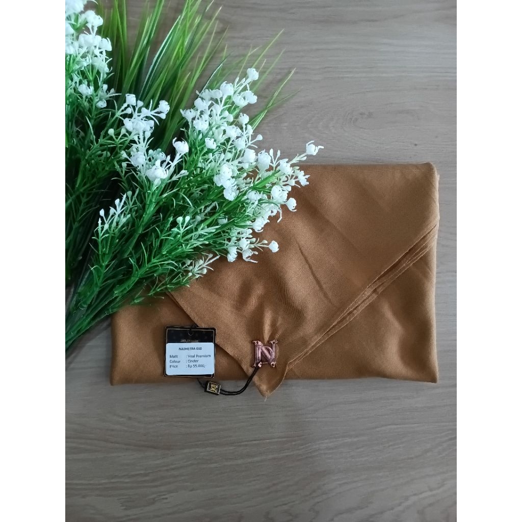 Hijab voal premium nadheera  ND 010 luxury