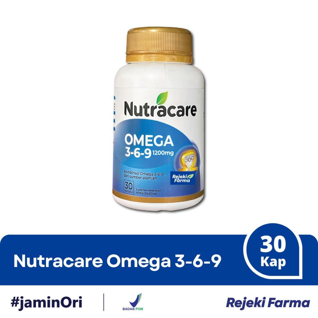 Nutracare Omega 369 1200 mg 30 kapsul - Nutra Care 3-6-9 1200mg