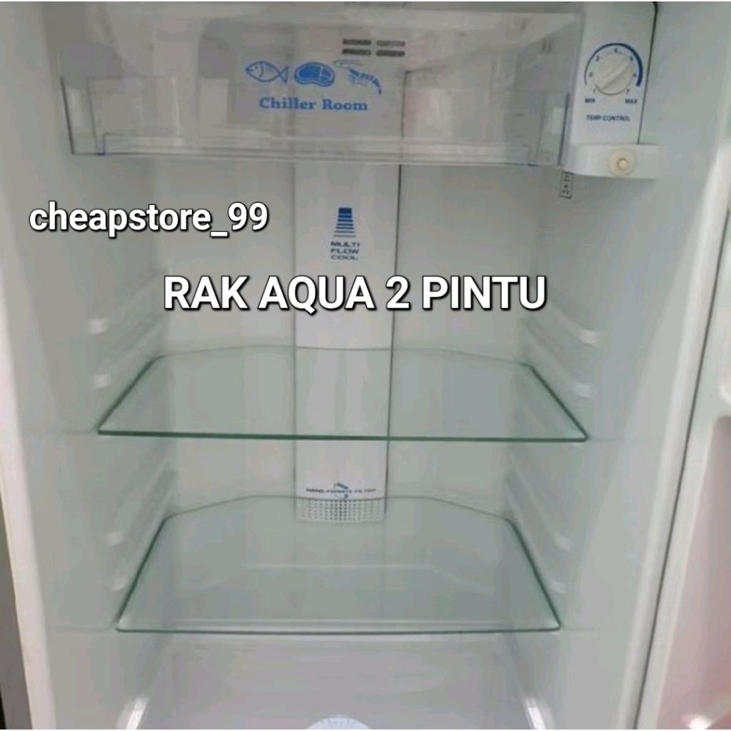 Rak kulkas AQUA 2 pintu Tipe D240/D260/D259/D239/D256 Original