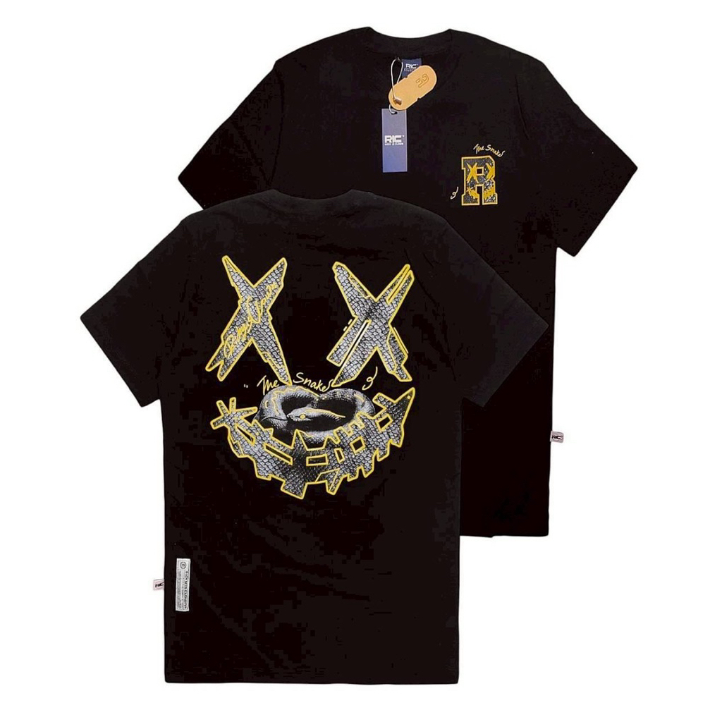 Kaos Pria Distro Ricky Is Clown Premium Katun Sablon Depan Belakang