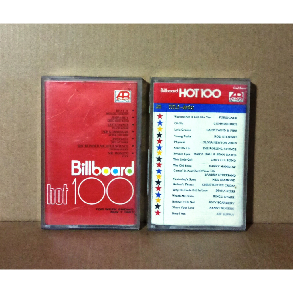 BILLBOARD HOT 100 - PAKET 2 KASET