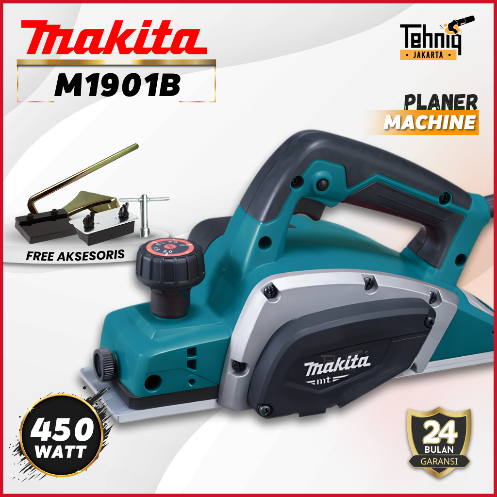 Makita M1901B  Mesin Planner Electric / Makita M1901B Mesin Serut Kayu Listrik