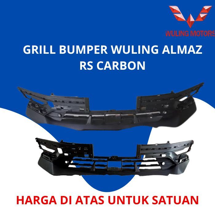 GRILL BUMPER WULING ALMAZ RS CARBON