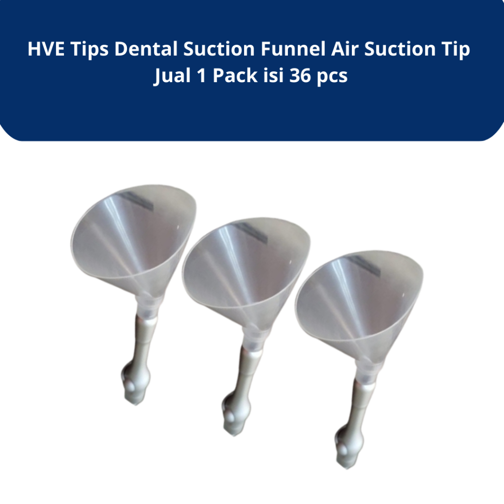 HVE Tips Dental Suction Funnel Air Suction Tip Jual Eceran