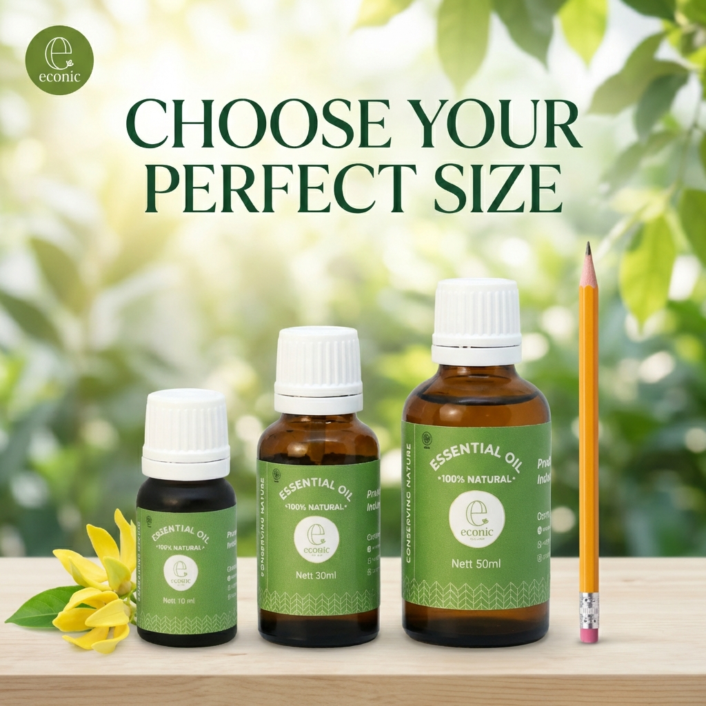 Minyak Wangi Fresh | Aromaterapi Ruangan | Aromaterapi | Minyak Kecil | Ylang Ylang Essential Oil - 