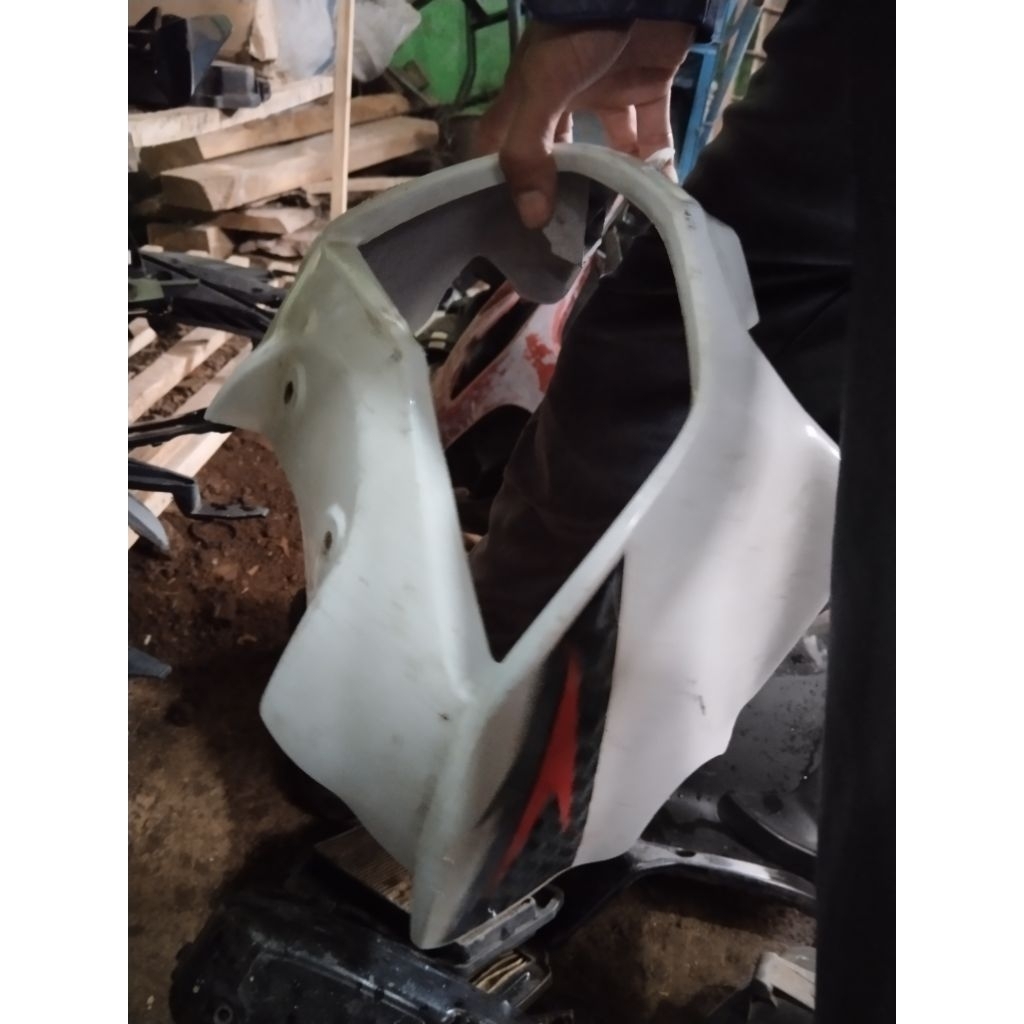 batok head lamp depan ninja r barong seken original motor