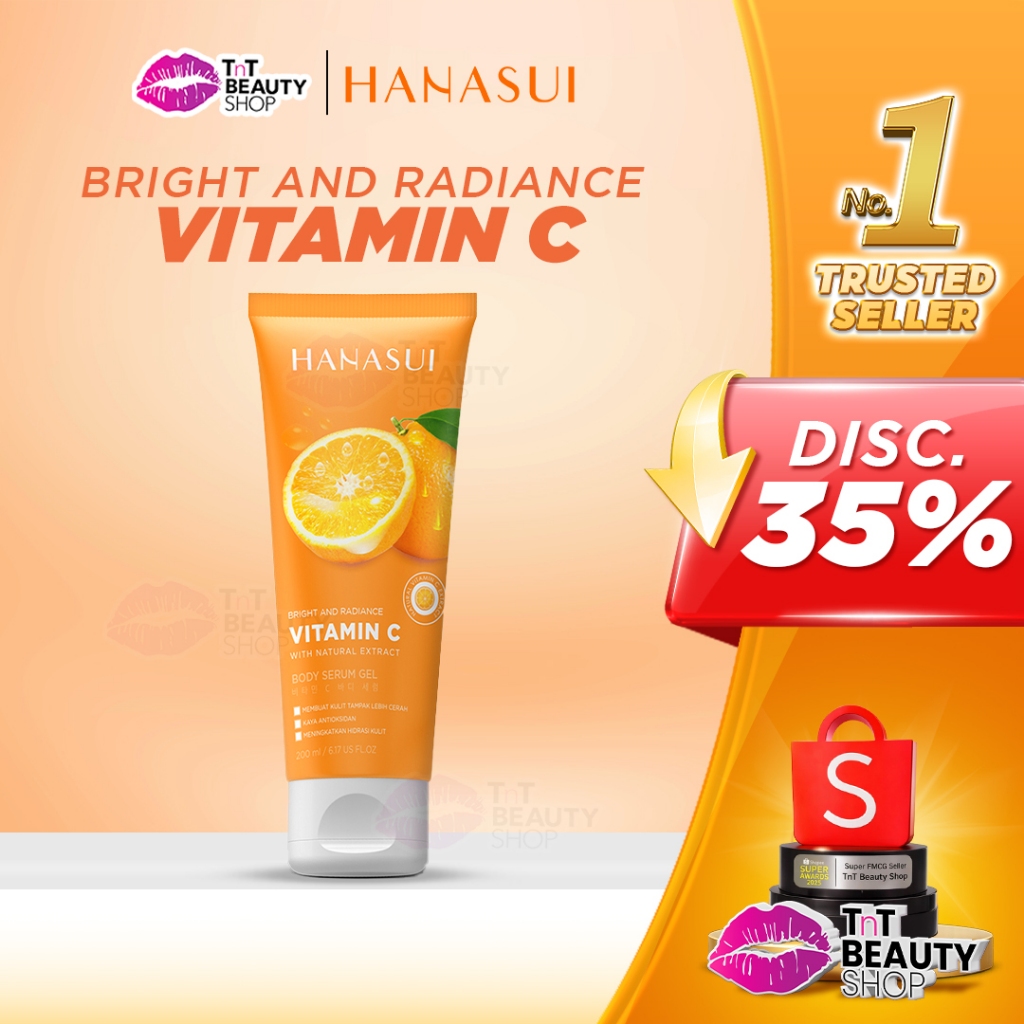 HANASUI Body Serum Gel Vit C 200ML | TnT Beauty Shop