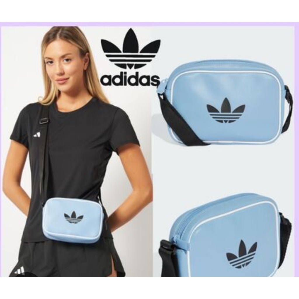 Adidas Classic Adicolor Airliner Mini Sling Bag Women